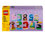 Klocki LEGO® LEGO ICONIC 40807 Urodzinowe cyferki